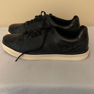 Men’s Franco Fortini Black Casual Sneakers